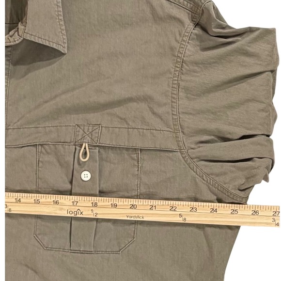 Bills Khakis Button Up Size XL Lot of 2 Olive Gold Ripstop Casual Outdoors READ - Picture 14 of 16